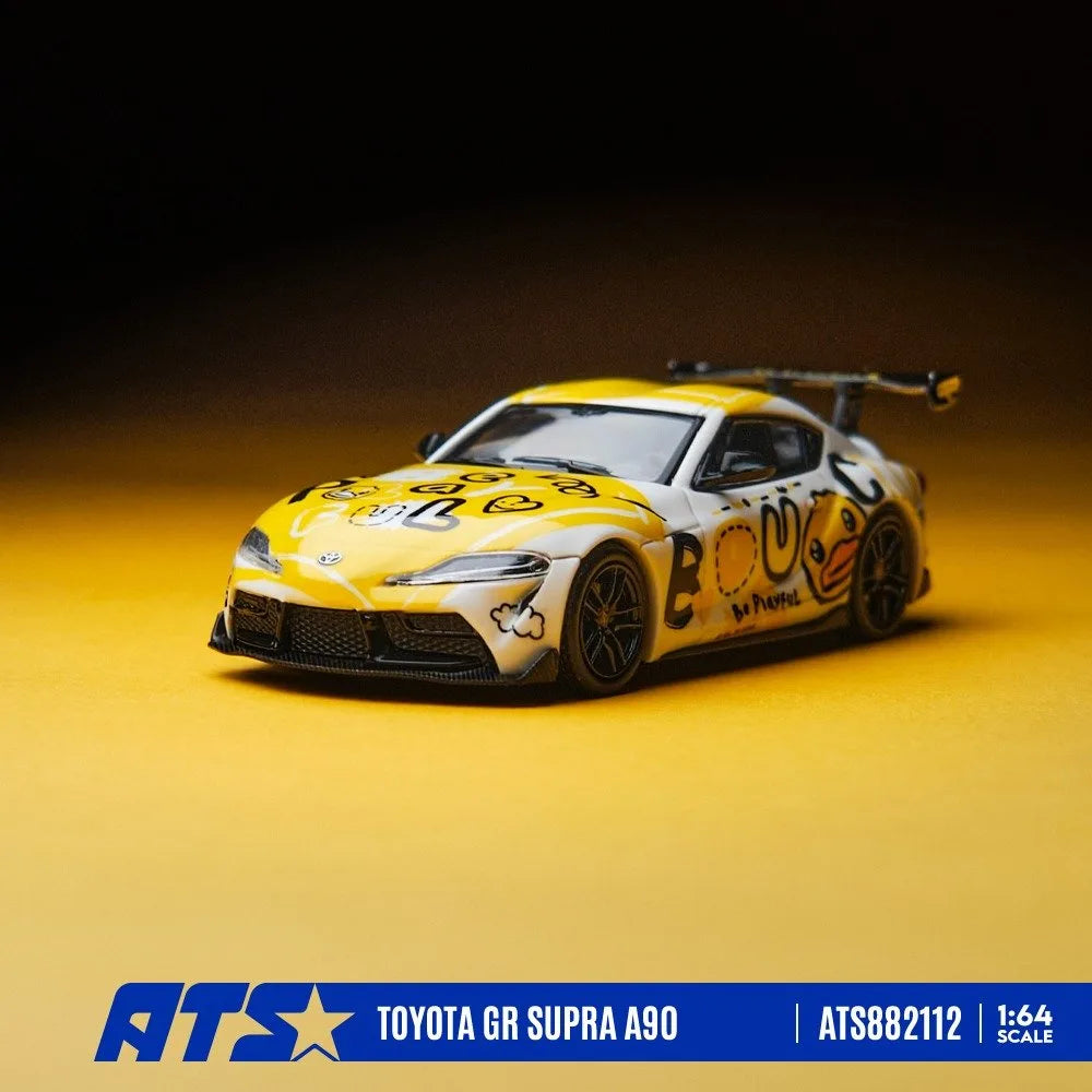 (Coming Soon) ATS 1:64 Toyota GR SUPRA A90 B.Duck **CHASE RANDOMLY DISTRIBUTED**
