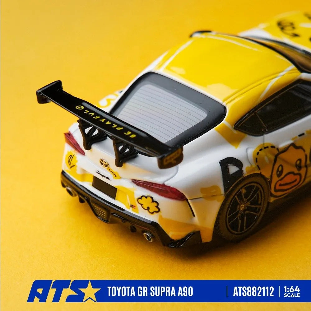 (Coming Soon) ATS 1:64 Toyota GR SUPRA A90 B.Duck **CHASE RANDOMLY DISTRIBUTED**