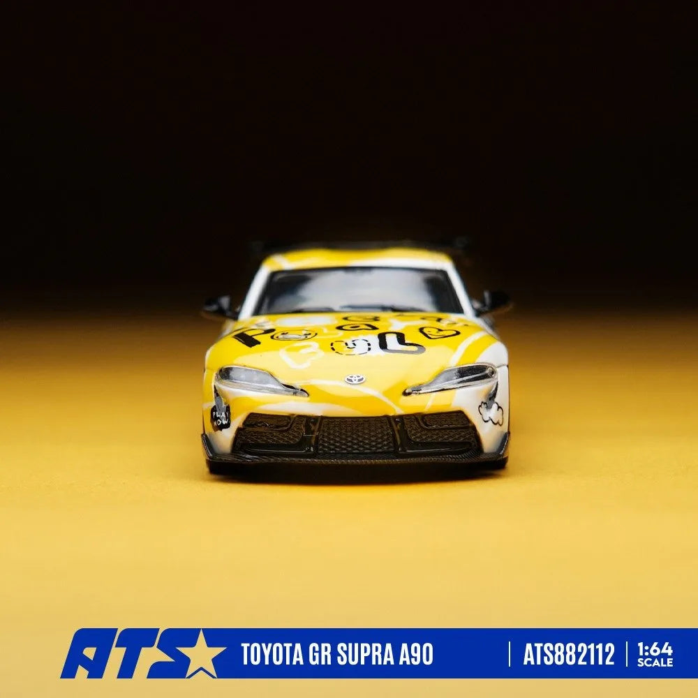 (Coming Soon) ATS 1:64 Toyota GR SUPRA A90 B.Duck **CHASE RANDOMLY DISTRIBUTED**