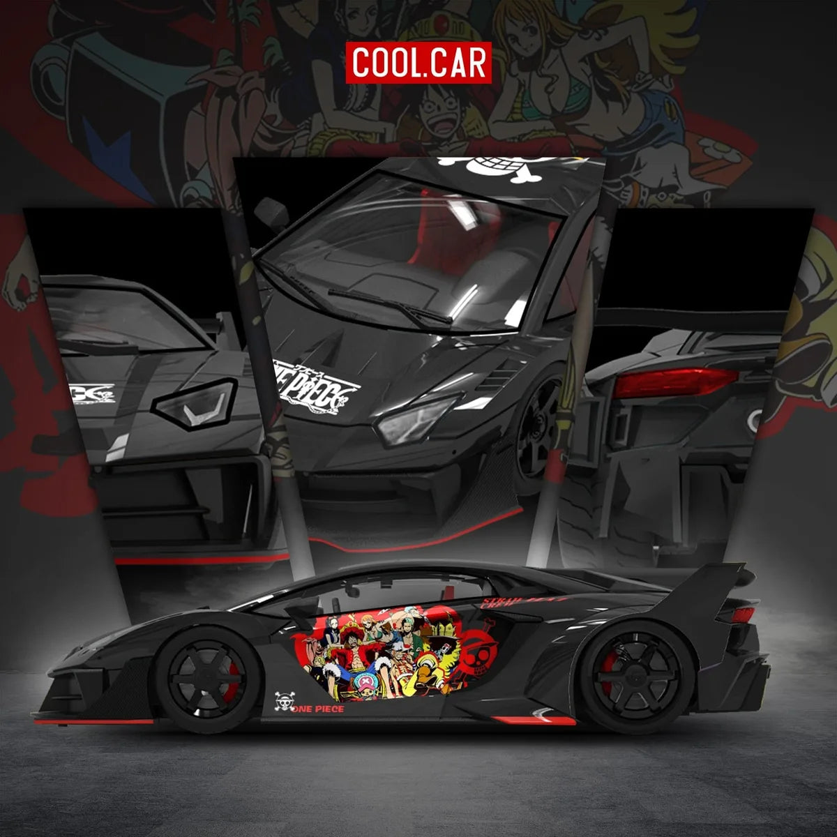 (Coming Soon) COOLCAR 1:64 Lamborghini GTEVO One Piece