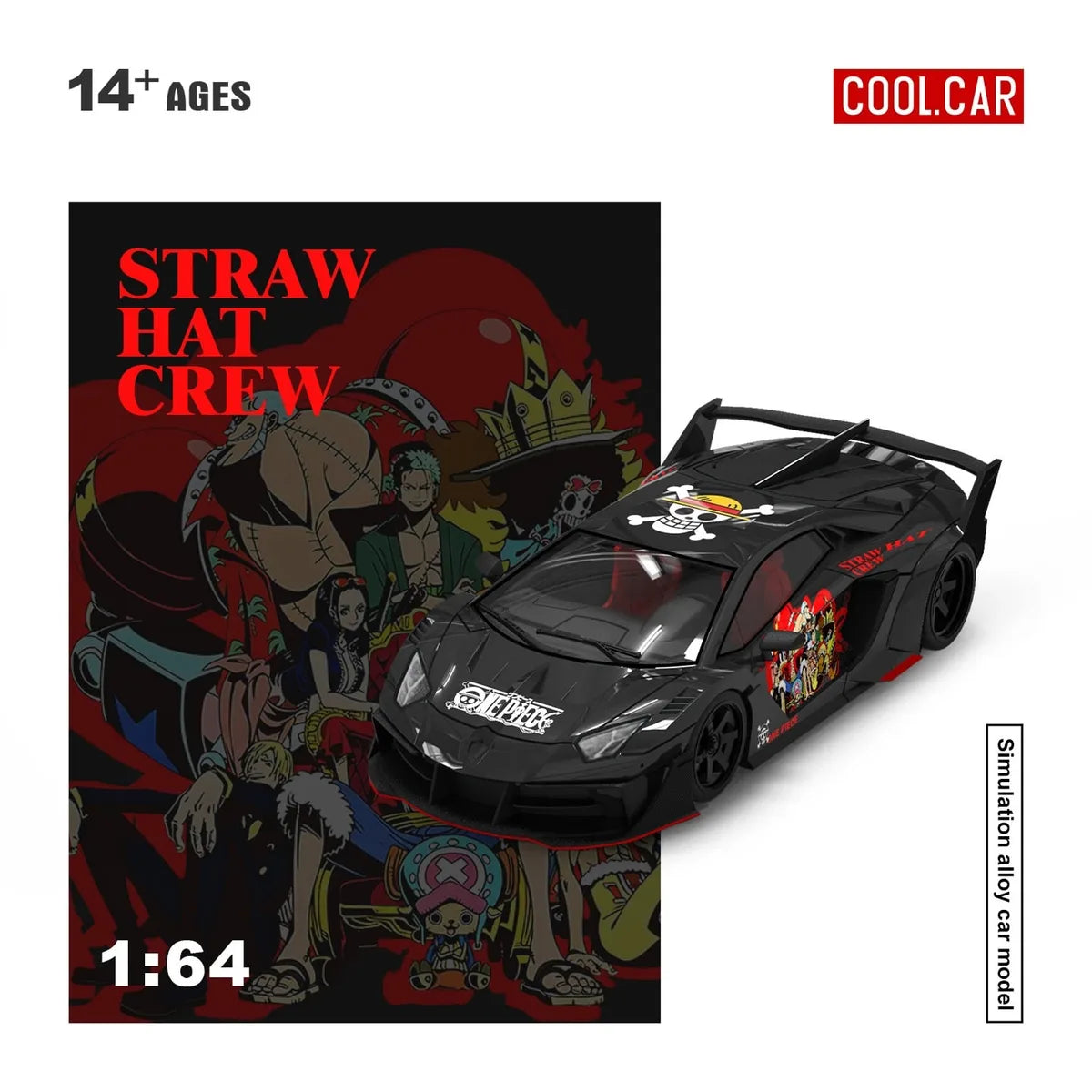 (Coming Soon) COOLCAR 1:64 Lamborghini GTEVO One Piece