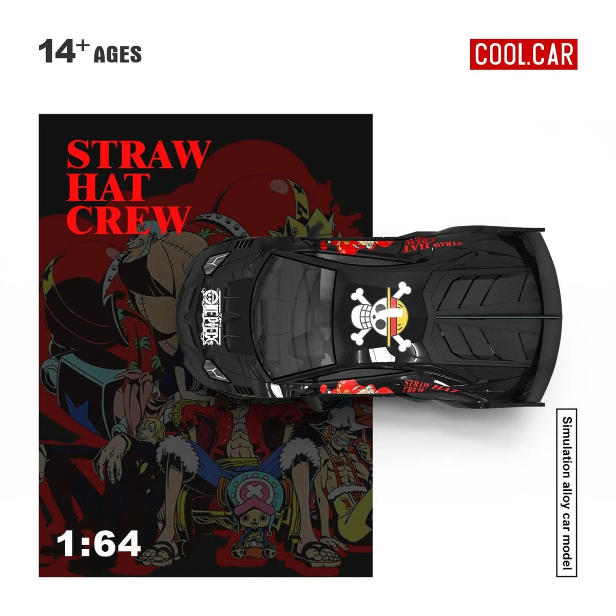 (Coming Soon) COOLCAR 1:64 Lamborghini GTEVO One Piece