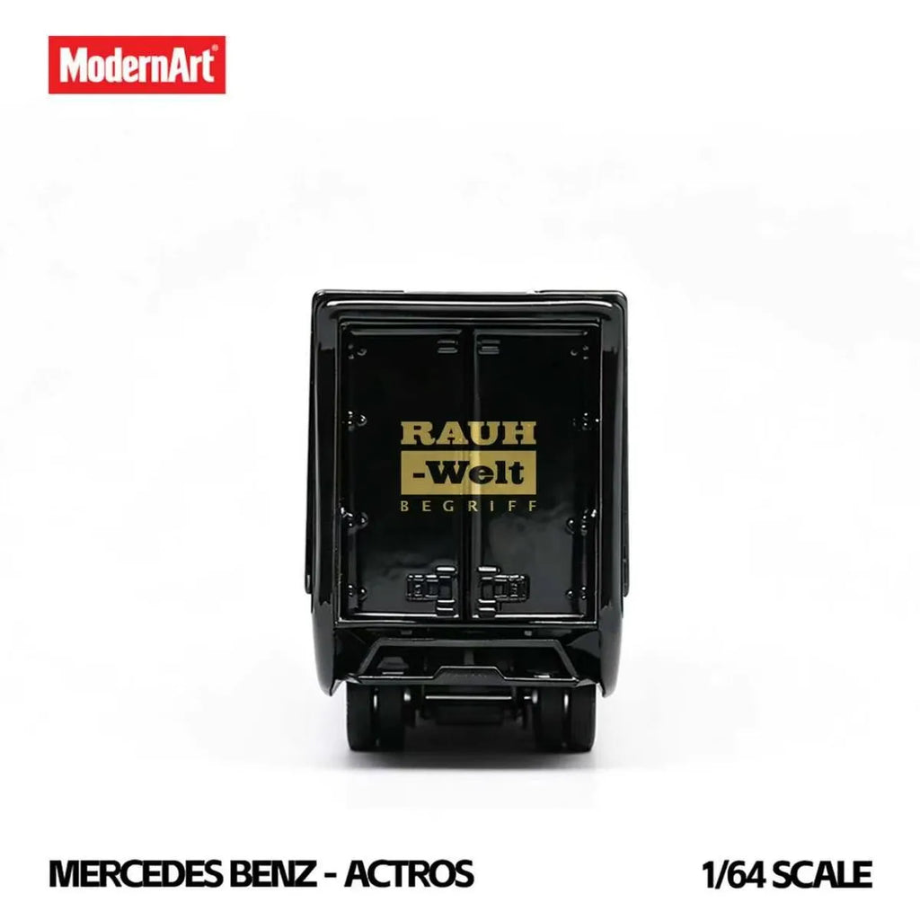 (Coming Soon) MODERNART 1:64 Mercedes Wingspan Dropside Semi-trailer Transporter RWB Coated