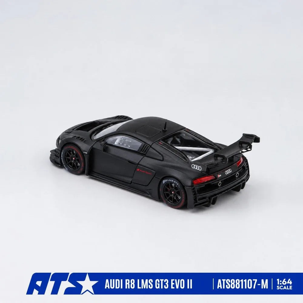 (Coming Soon) ATS & WM 1:64 Audi R8 LMS GT3 EVO II Matte Black