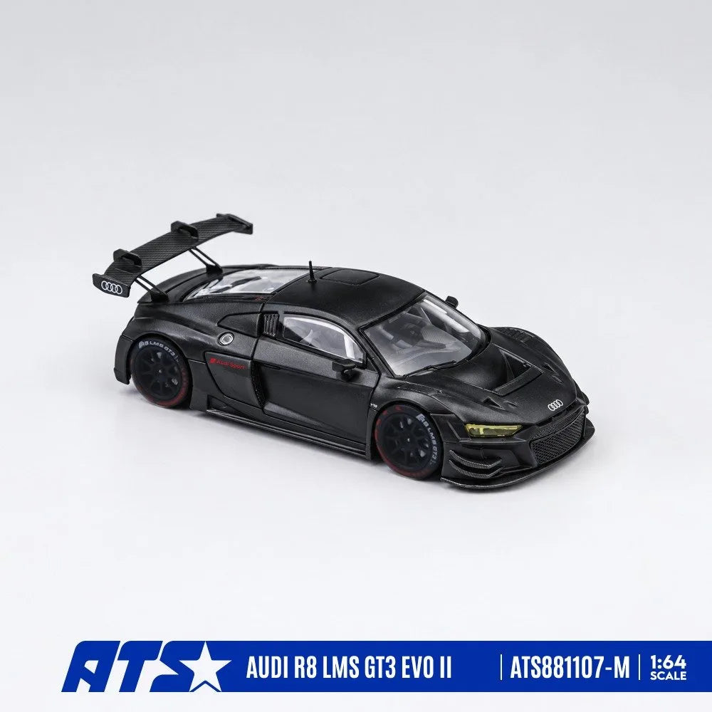(Coming Soon) ATS & WM 1:64 Audi R8 LMS GT3 EVO II Matte Black