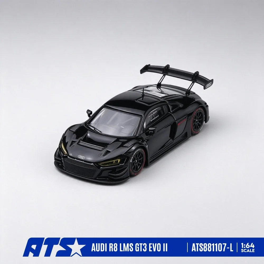 (Coming Soon) ATS & WM 1:64 Audi R8 LMS GT3 EVO II Gloss Black
