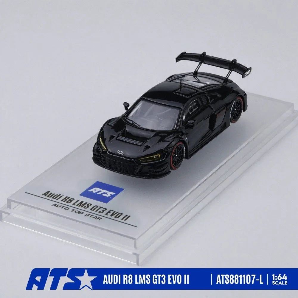 (Coming Soon) ATS & WM 1:64 Audi R8 LMS GT3 EVO II Gloss Black