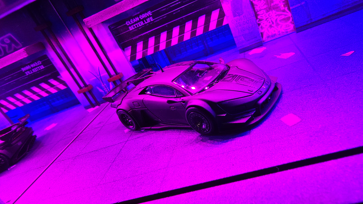 TIMEMICRO × PSC DESIGN 1:64 BYD YANGWANG U9 "RAGE" - Black
