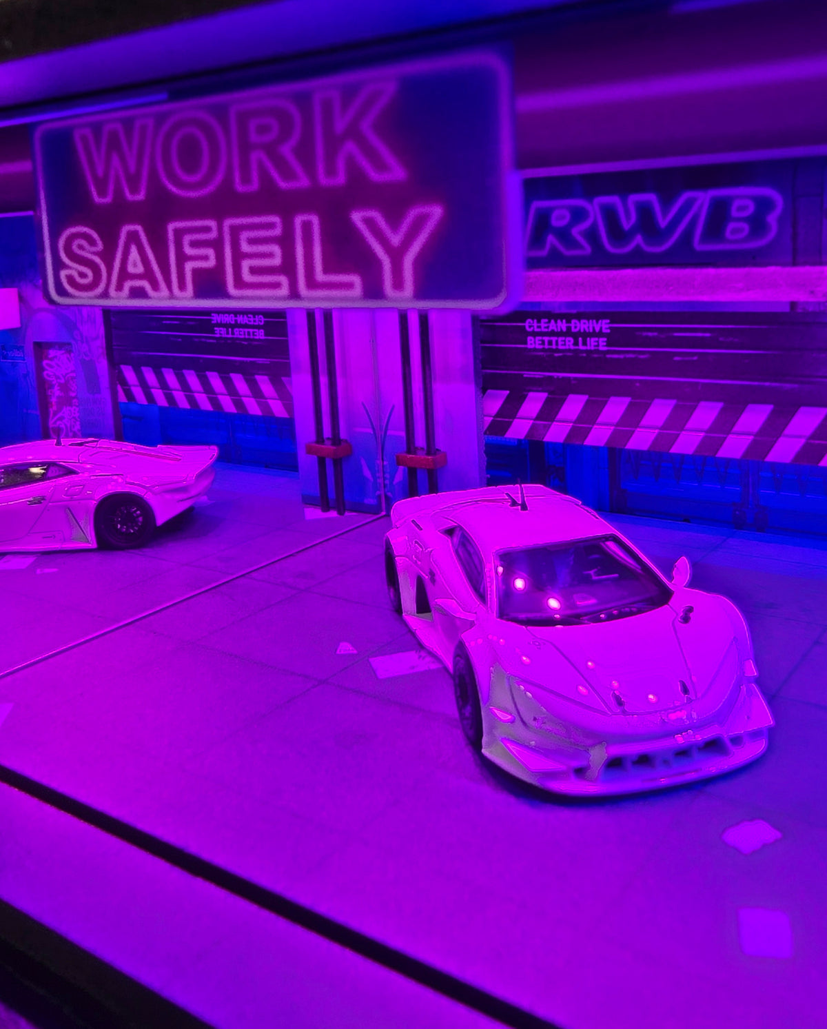 TIMEMICRO × PSC DESIGN 1:64 BYD YANGWANG U9 "RAGE" - White