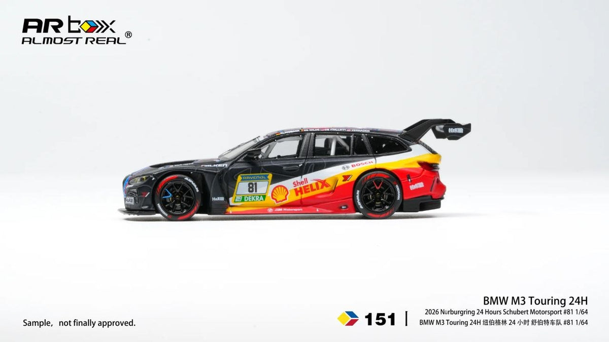 (Coming Soon) ALMOST REAL 1/64 BMW M3 Touring 24H - 2026 Nurburgring 24 Hours Schubert Motorsport Nurburgring (GER)