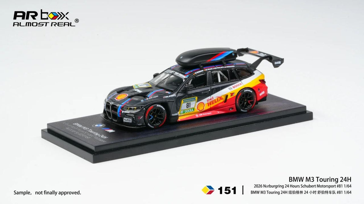 (Coming Soon) ALMOST REAL 1/64 BMW M3 Touring 24H - 2026 Nurburgring 24 Hours Schubert Motorsport Nurburgring (GER)