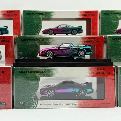 (Coming Soon) MOTORHELIX 1/64 Honda NSX-R (NA2) Customized Chameleon (Mexican Edition) TS Exclusive