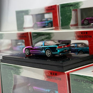 (Coming Soon) MOTORHELIX 1/64 Honda NSX-R (NA2) Customized Chameleon (Mexican Edition) TS Exclusive