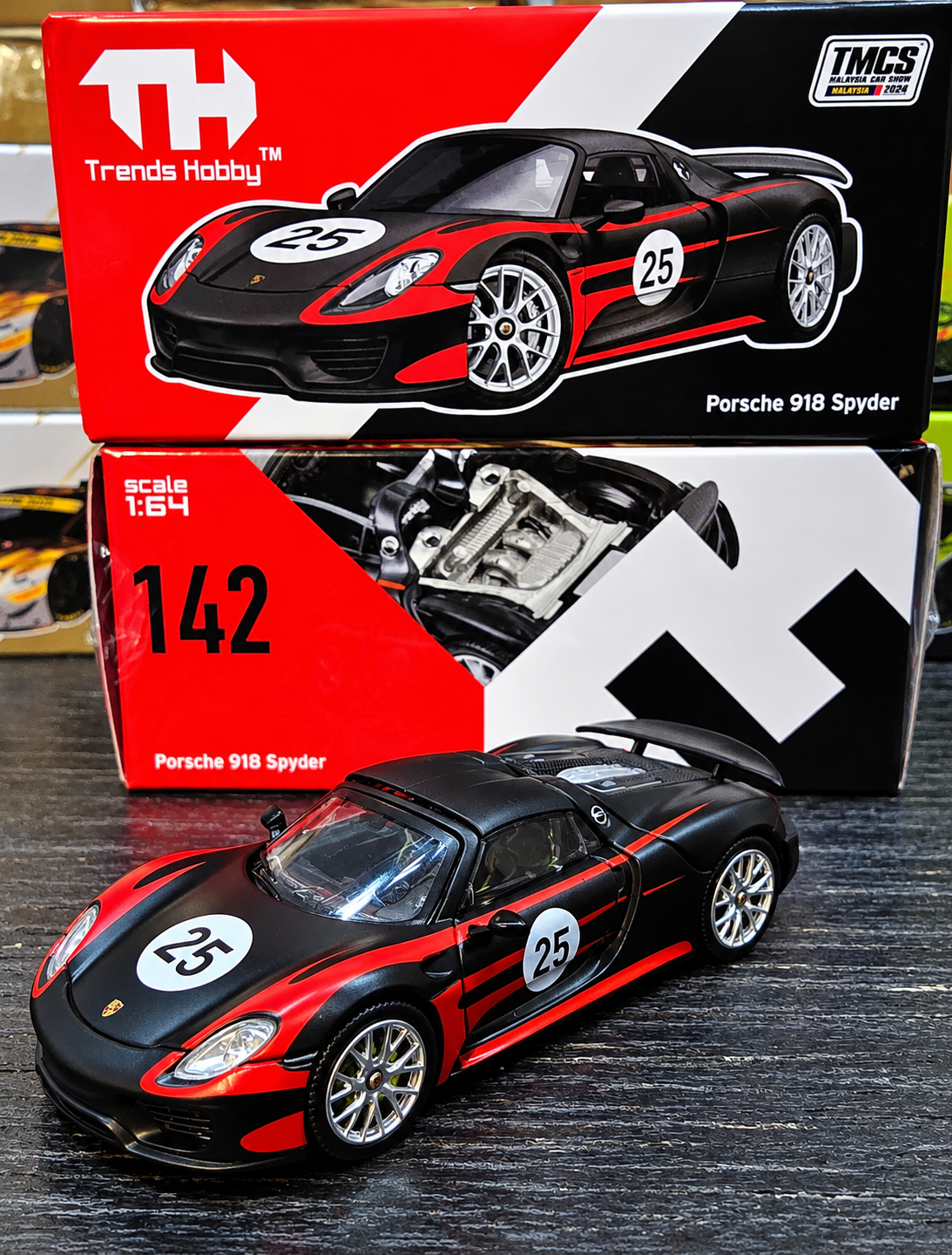 TRENDS HOBBY 1:64 Porsche 918 Spyder | TMCS 2026 Event Exclusive