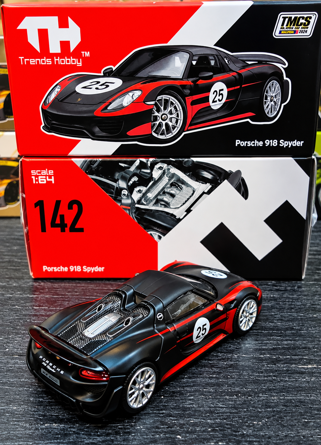 TRENDS HOBBY 1:64 Porsche 918 Spyder | TMCS 2026 Event Exclusive