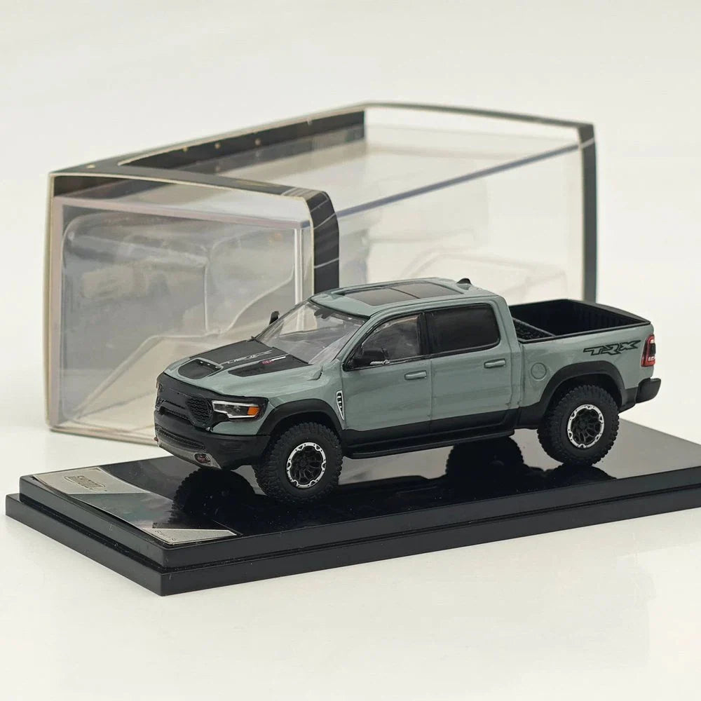 (Coming Soon) GCD 1:64 Shadow Pro 1500 TRX LHD Pickup Truck - Cement Gray