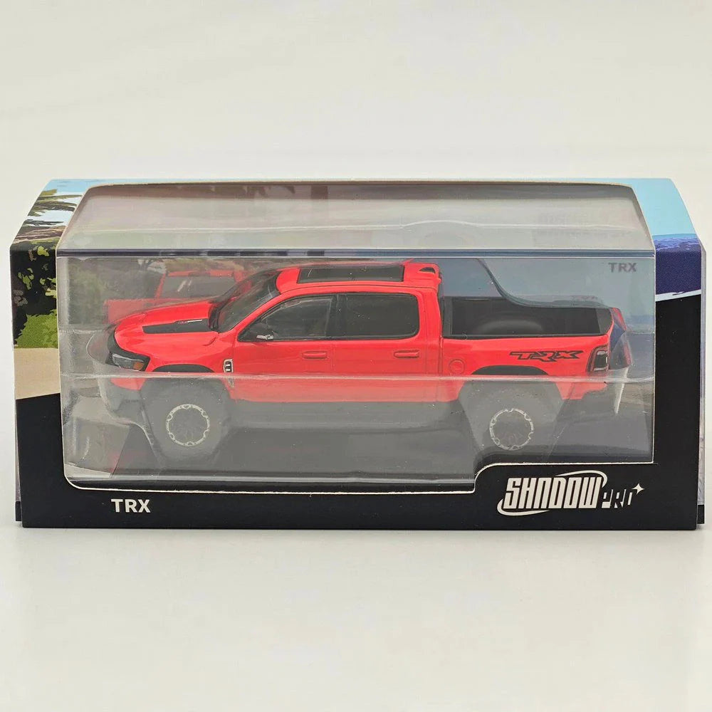 (Coming Soon) GCD 1:64 Shadow Pro 1500 TRX LHD Pickup Truck - Red