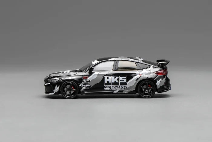 MOTORHELIX 1:64 Honda Civic TYPE R (FL5) HKS Livery