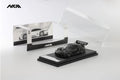(Pre-Order) HKM 1:64 911(992) GT3 R Rennsport Large Tail Wing All Carbon Black Model Car
