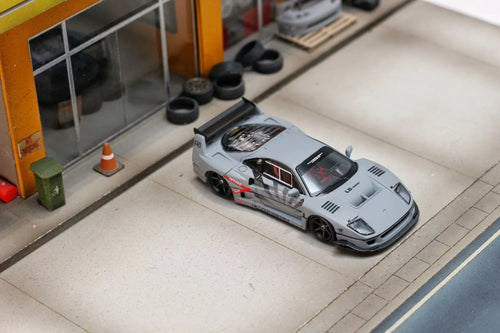 (Coming Soon) Ghost Player 1/64 F40 LBWK Fighter Jet Gray