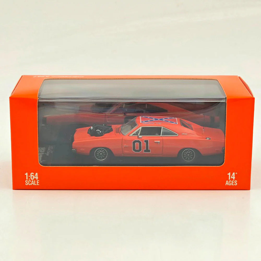 MINIFORGE 1/64 1969 Charger "General Lee" Exposed Blown V8 Orange