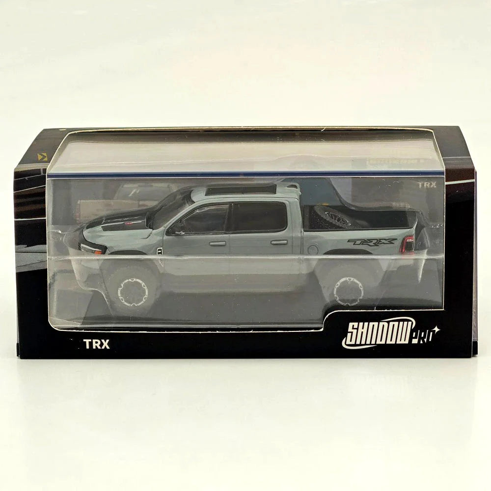 (Coming Soon) GCD 1:64 Shadow Pro 1500 TRX LHD Pickup Truck - Cement Gray