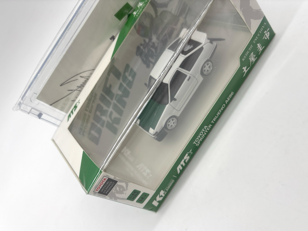 ATS Model x Keiichi Tsuchiya Toyota Sprinter Trueno AE86 with Signature Card | 2026 GT Show