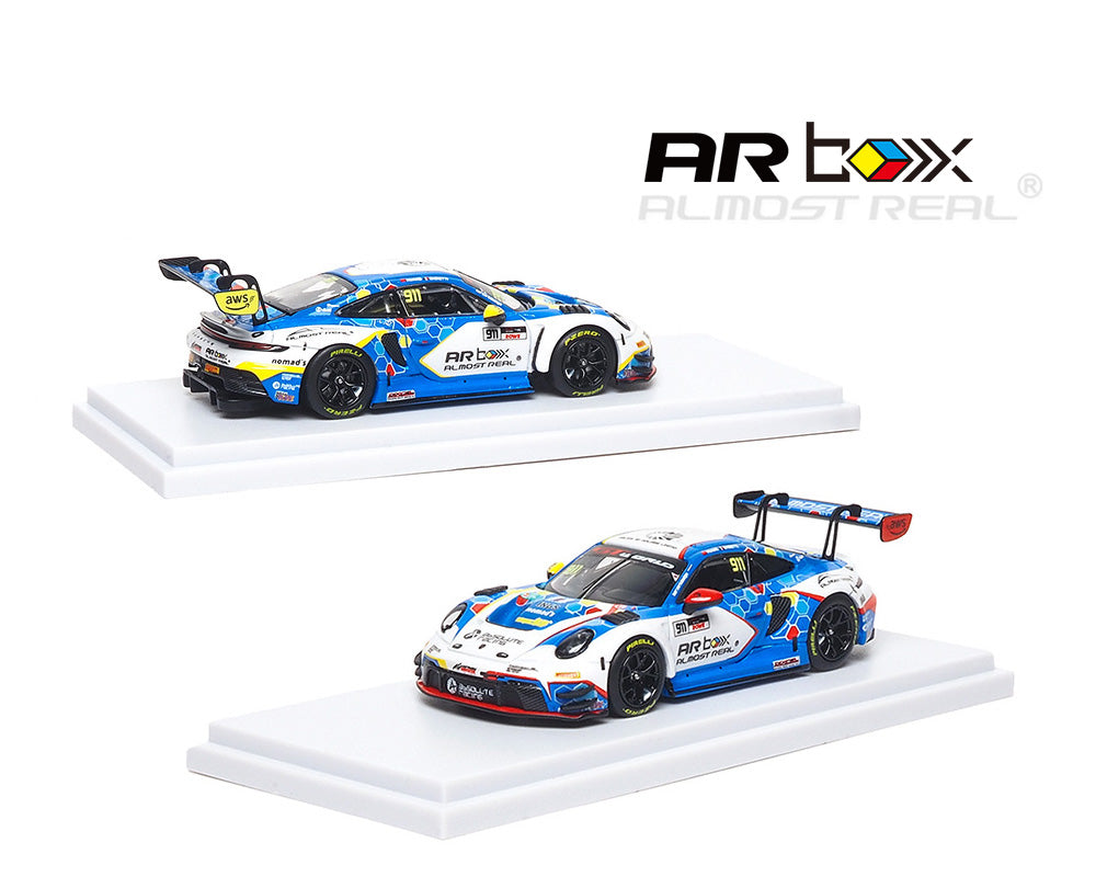 (Coming Soon) ALMOST REAL 1:64 ARbox Porsche 911 GT3 R – 2026 GT World Challenge Asia Sepang #911 Presentation Car – Limited Edition