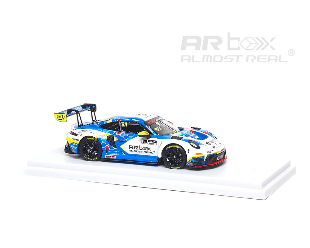 (Coming Soon) ALMOST REAL 1:64 ARbox Porsche 911 GT3 R – 2026 GT World Challenge Asia Sepang #911 Presentation Car – Limited Edition