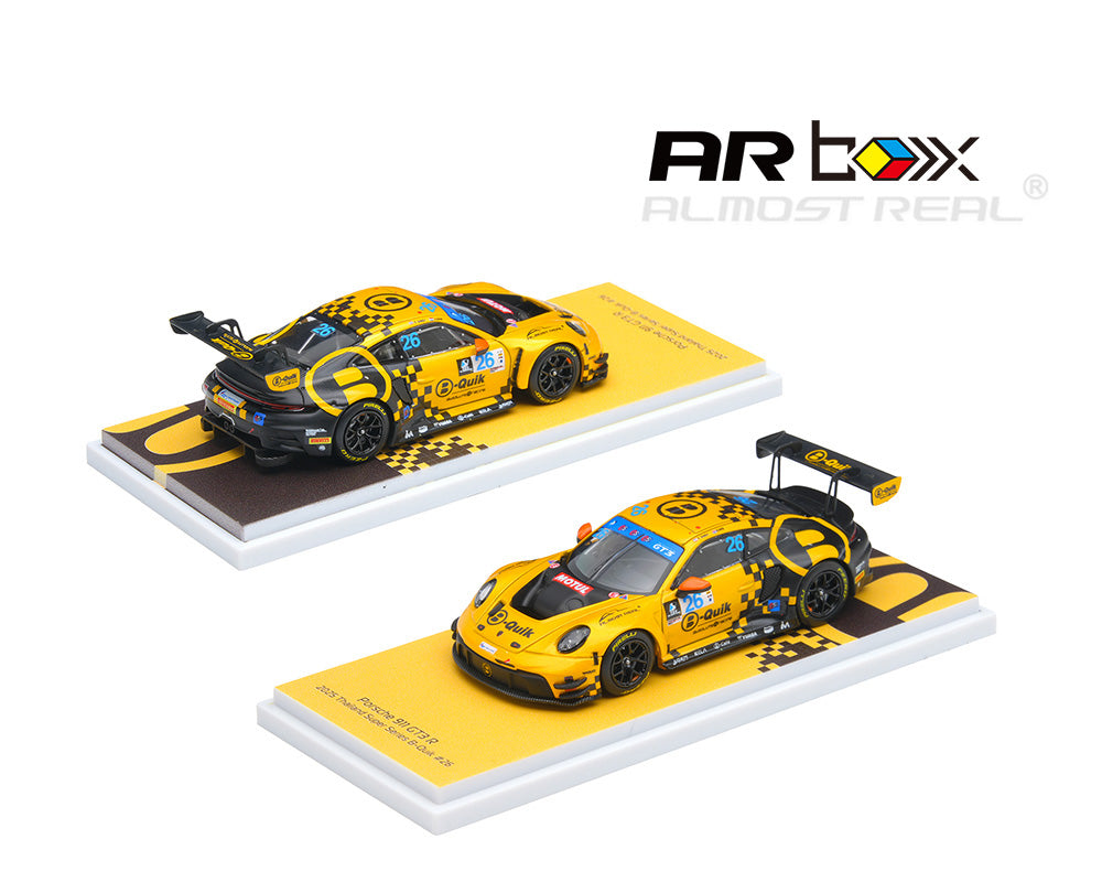 (Coming Soon) Almost Real 1:64 ARbox Porsche 911 GT3 R 2025 Thailand Super Series B-Quik Absolute Racing #26 – Limited Edition