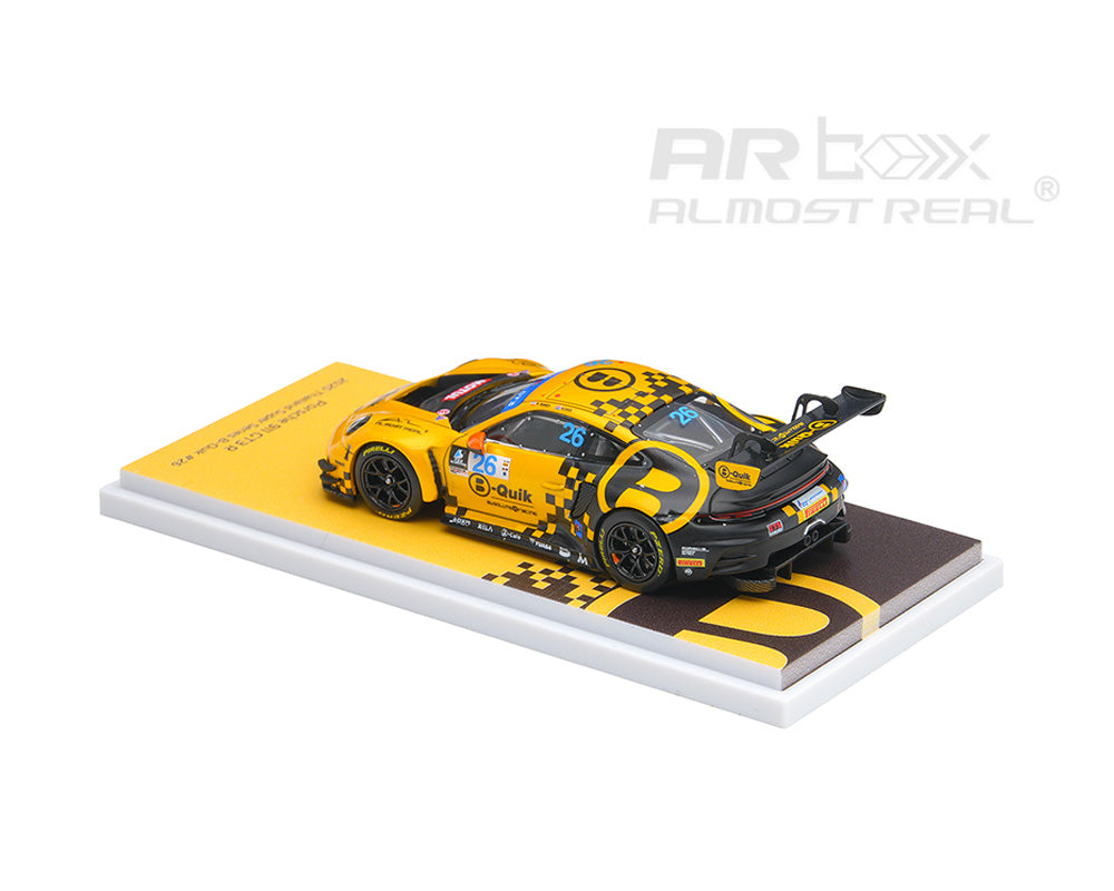 (Coming Soon) Almost Real 1:64 ARbox Porsche 911 GT3 R 2025 Thailand Super Series B-Quik Absolute Racing #26 – Limited Edition