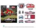 (Coming Soon) M2 MACHINES 1:64 Diorama Series 2026 “C10s In The Park” 1978 Chevrolet Silverado w 2 Figures – Two-Tone Red White – Mijo Exclusives