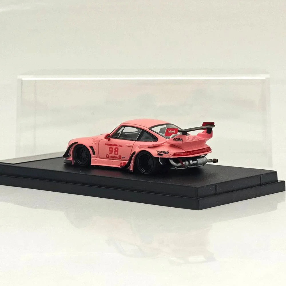 Street Warrior 1/64 Porsche 993 RWB #93 "Hooters" Pink
