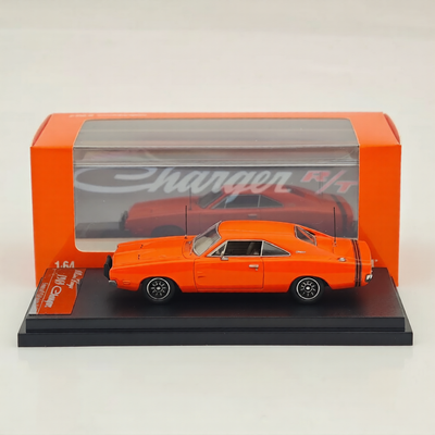 Mini Forge 1969 Charger R/T Orange With Black Stripe
