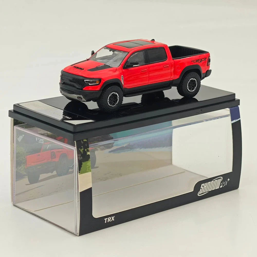 (Coming Soon) GCD 1:64 Shadow Pro 1500 TRX LHD Pickup Truck - Red