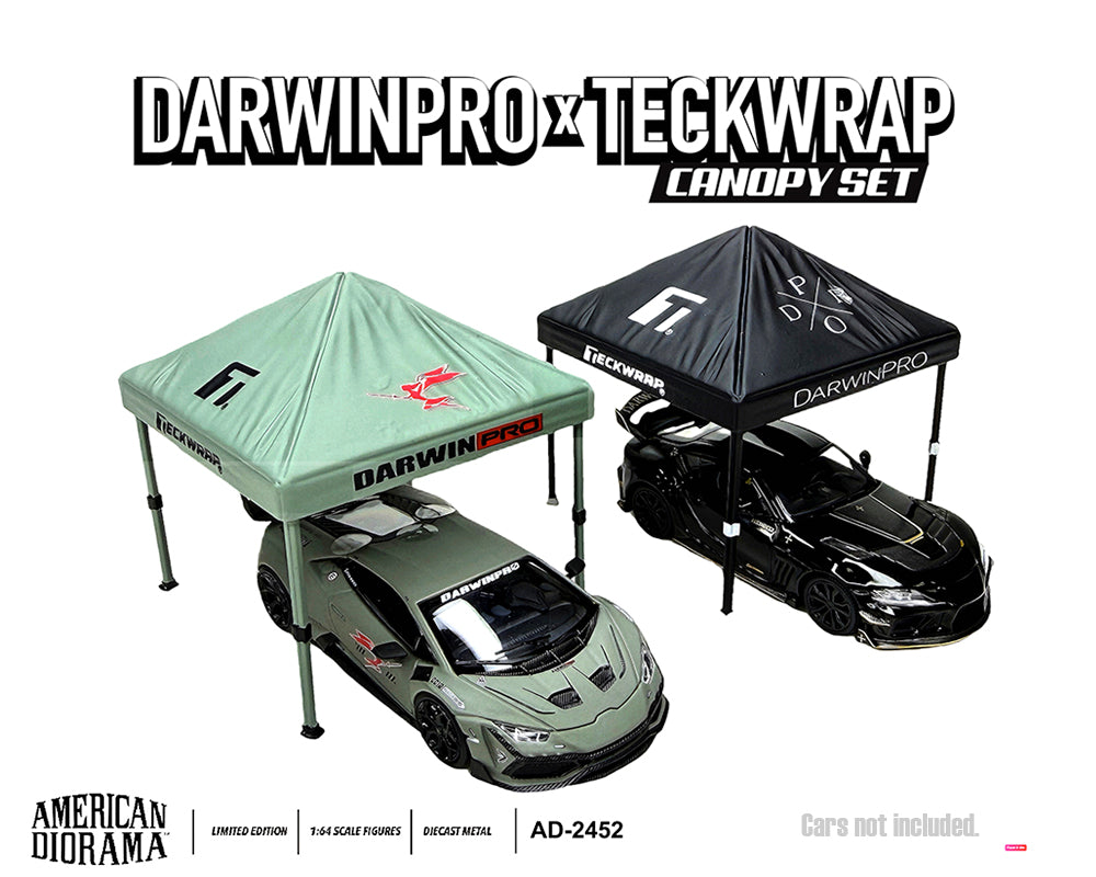 (Coming Soon) American Diorama 1:64 DarwinPro x Teckwrap Canopy set – MiJo Exclusives – Limited Edition