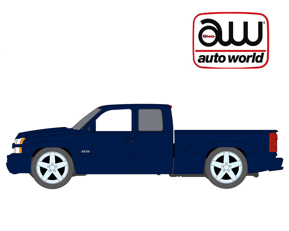 (Coming Soon) Auto World 2003 Chevy Silverado SS – Blue