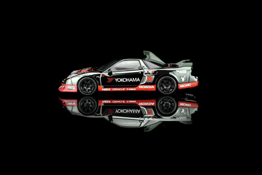 (Coming Soon) MOTORHELIX 1/64 Honda NSX-R Custom GT Look Customized Electroplating Gun Gray