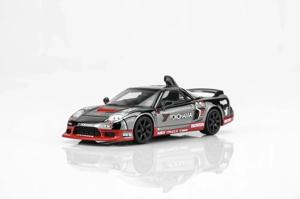 (Coming Soon) MOTORHELIX 1/64 Honda NSX-R Custom GT Look Customized Electroplating Gun Gray