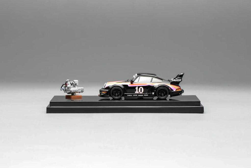 (Coming Soon) MOTORHELIX 1/64 RWB 964 #10 with magnetic air-cooled engine