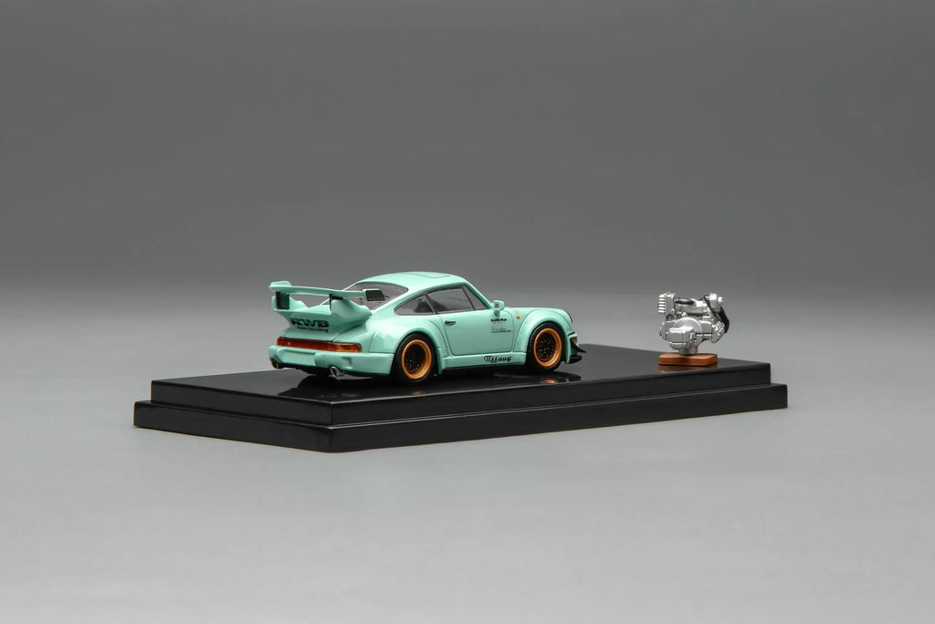 (Coming Soon) MOTORHELIX 1/64 RWB 964 Tiffany with magnetic air-cooled engine