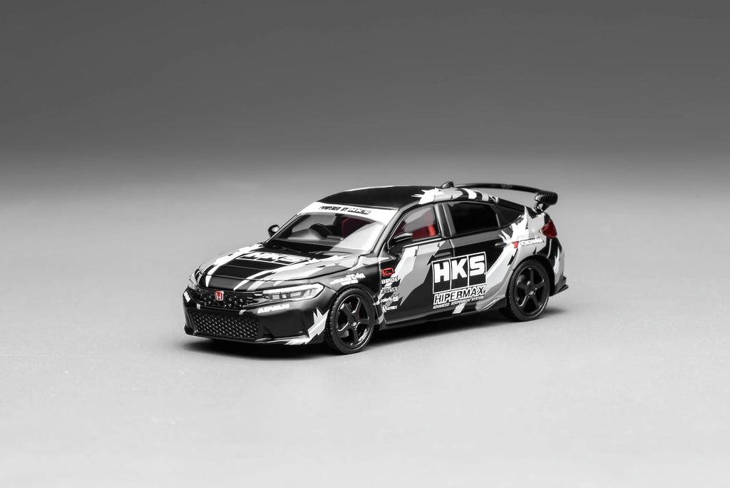 MOTORHELIX 1:64 Honda Civic TYPE R (FL5) HKS Livery