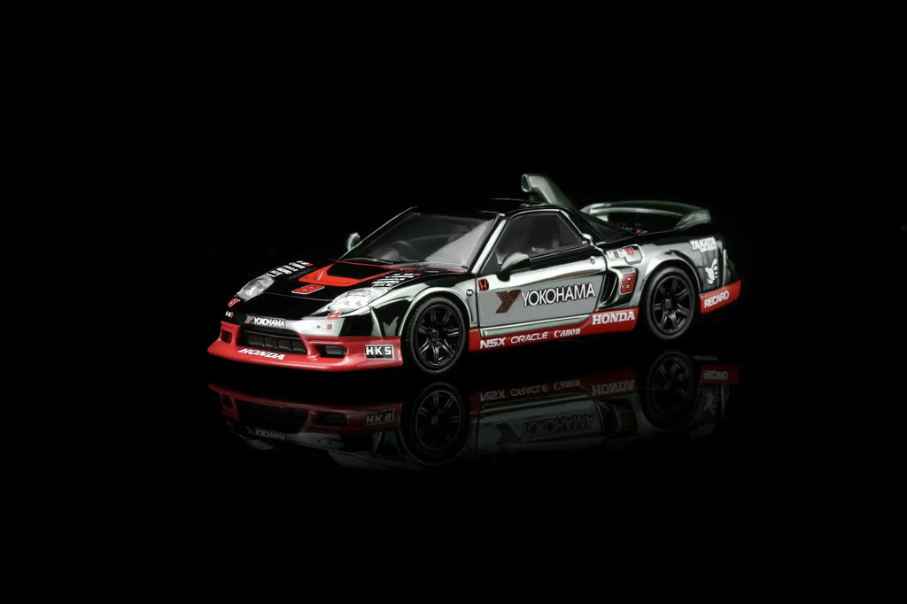(Coming Soon) MOTORHELIX 1/64 Honda NSX-R Custom GT Look Customized Electroplating Gun Gray