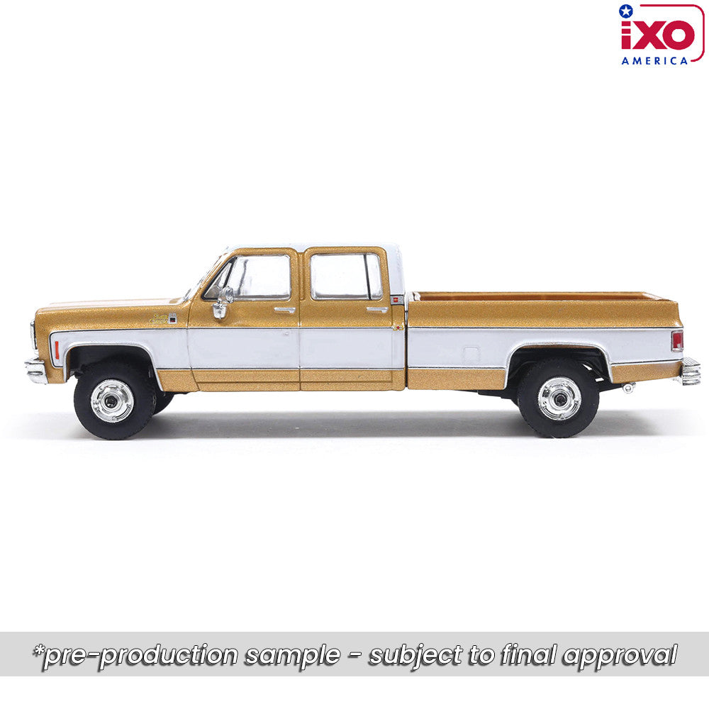 (Pre-Order) IXOAMERICA 1:64 Scale 1975 GMC Sierra Classic - Yuba Gold ** ETA - 1 Week**
