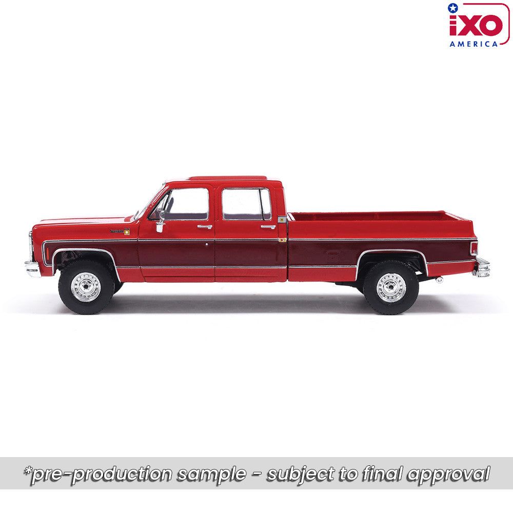 (Pre-Order) IXOAMERICA 1:64 Scale 1979 Chevrolet Scottsdale K20 - Carmine Red & Dark Carmine Red **ETA - 1 Week**