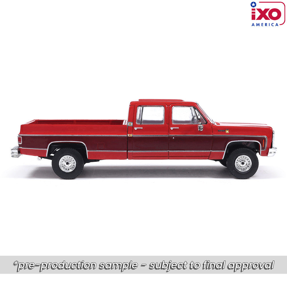(Pre-Order) IXOAMERICA 1:64 Scale 1979 Chevrolet Scottsdale K20 - Carmine Red & Dark Carmine Red **ETA - 1 Week**