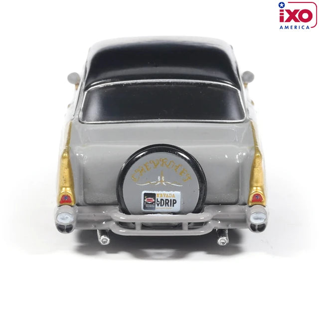 (Coming Soon) IXO America 1:64 1957 Chevrolet Bel Air - Lowrider - Gray