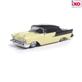 (Coming Soon) IXO America 1:64 1957 Chevrolet One-Fifty - Lowered - Colonial Cream and Onyx Black