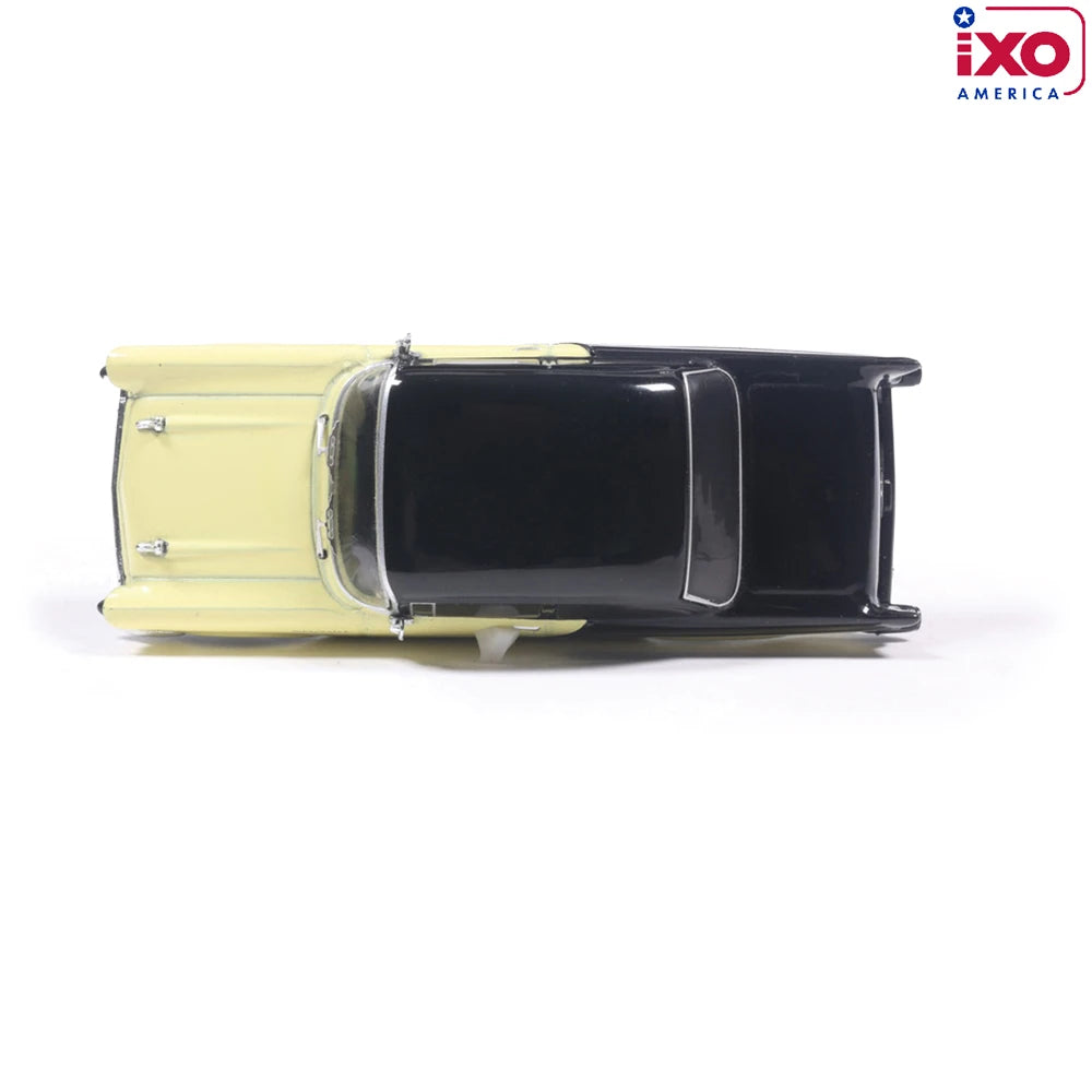 (Coming Soon) IXO America 1:64 1957 Chevrolet One-Fifty - Lowered - Colonial Cream and Onyx Black