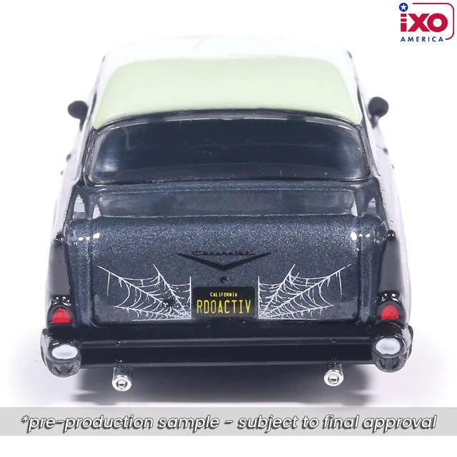 (Coming Soon) IXO America 1:64 1957 Chevrolet Bel Air - Lowrider - Halloween